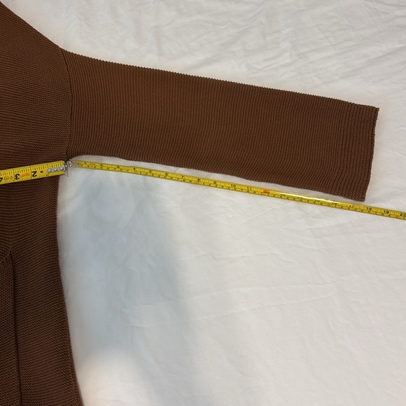 Oak + Fort Cotton Oversized Open Front Cardigan - Small - Picture 8 of 10